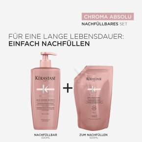 Aktion - Kérastase Chroma Shampoo Nachfüllset 2x 500 ml
