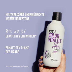 KMS COLORVITALITY Blonde Shampoo 300 ml