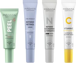 Mádara Botanic Activist 4-Step Mini Renewal Routine Set