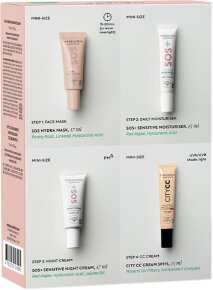 Mádara SOS Care 4-Step Skin-Soothing Routine Set: LIGHT