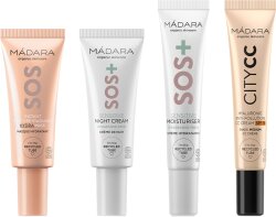 Mádara SOS Care 4-Step Skin-Soothing Routine Set: MEDIUM