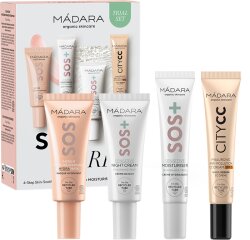 Mádara SOS Care 4-Step Skin-Soothing Routine Set: MEDIUM