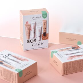 Mádara SOS Care 4-Step Skin-Soothing Routine Set: MEDIUM