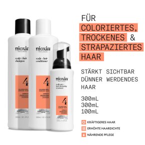 Nioxin System 4 KIT 300 ml +300 ml +100 ml