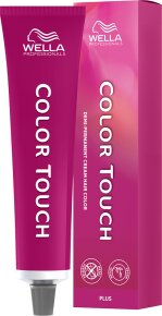 Wella Color Touch Plus 60 ml 44/05 mittelbraun intensiv natur-mahagoni