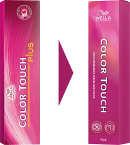 Wella Color Touch Plus 60 ml 44/05 mittelbraun intensiv natur-mahagoni