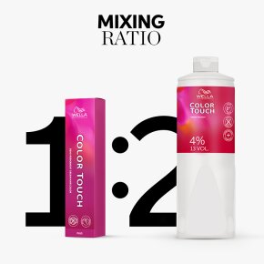 Wella Color Touch Plus 60 ml 44/05 mittelbraun intensiv natur-mahagoni