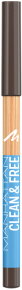 Manhattan Clean&Free Eyeliner Pencil002PecanBrown 1,1 g