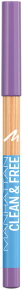 Manhattan Clean&Free Eyeliner Pencil 003 Grape 1,1 g