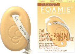 Foamie 2in1 Hair and Body Bar Vanille Mandelmilch 80 g