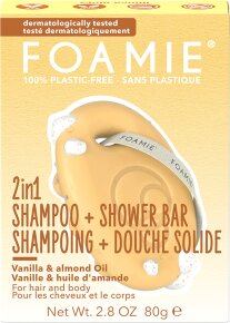 Foamie 2in1 Hair and Body Bar Vanille Mandelmilch 80 g