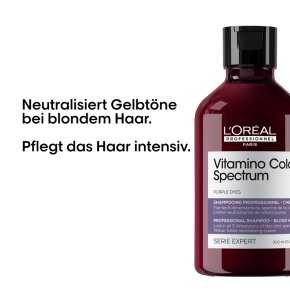 L´Oréal Professionnel Vitamino Color Spectrum Purple Dyes Neutralizing Shampoo 300 ml