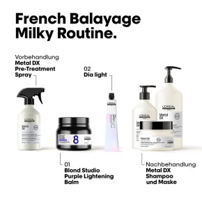 L'Or&eacute;al Professionnel Blond Studio 8 Purple Balm 500 g