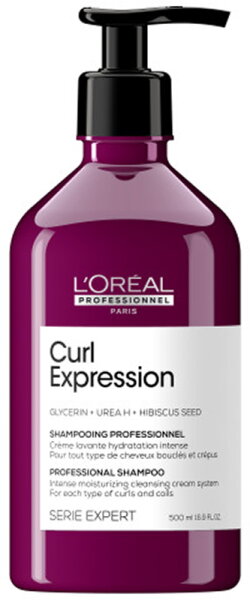 3474637076504 - Loréal Professionnel - Serie Expert - Curl Expression Intense Moisturizing Cleansing Cream - serie Expert Curls Moist Shp 500ml