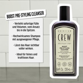 American Crew Boost Pre-Styling Cleanser 250 ml