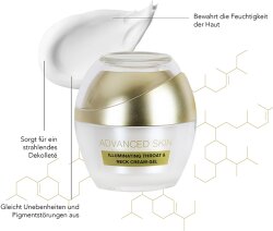 Rolf Stehr DermoConcept Advanced Skin Illuminating Throat & Neck Cream-Gel 50 ml