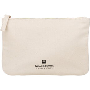 Ihr Geschenk - Zwilling Kosmetik-Etui Beige