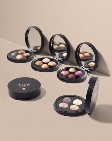 Nilens Jord Baked Mineral Eyeshadow Palette 6101 Stone 2,4 g