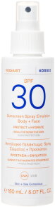 KORRES Yoghurt Sonnenspray-Emulsion für Gesicht und Körper SPF30 150 ml