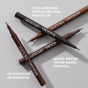 ISADORA The Brow Fine Liner, Micro fine precise tip Medium Brown 03 1,1 ml