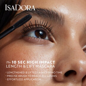 ISADORA The 10 Sec High Impact Length & Lift Mascara Black 01 9 ml