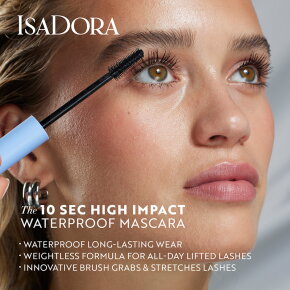 ISADORA The 10 Sec High Impact Waterproof Mascara Black 01 9 ml