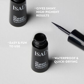 ISADORA The Glossy Eyeliner Chrome Black 40 2,5 ml
