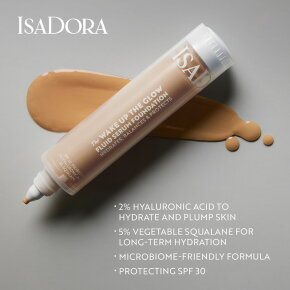 ISADORA The Wake Up the Glow Fluid Serum Foundation Neutral 1N 30 ml