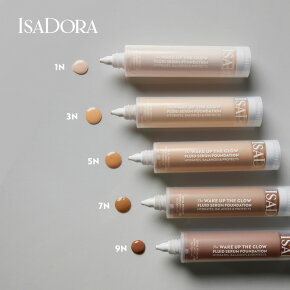 ISADORA The Wake Up the Glow Fluid Serum Foundation Neutral 1N 30 ml
