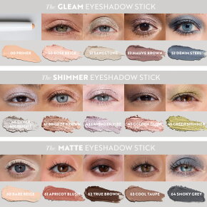 ISADORA The Matte Eyeshadow Stick Longwear & Water-Resistant Bare Beige 60 1,2 g