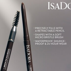 ISADORA The Brow Fix 24h Pencil Longwear & Waterproof Dark Brown 02 0,32 g