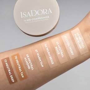 ISADORA The No Compromise Matte Longwear Powder Neutral Porcelain 60 7 g