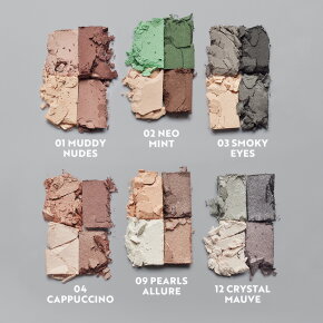 ISADORA The Eyeshadow Quartet Neo Mint 02 3,5 g