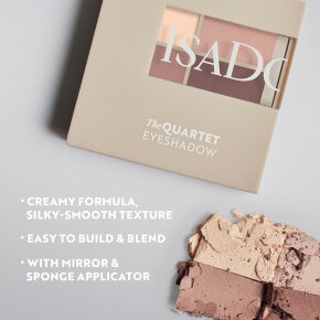 ISADORA The Eyeshadow Quartet Crystal Mauve 12 3,5 g
