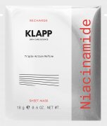 KLAPP Niacinamide Triple Action Refine Sheet Mask 1 Stk.