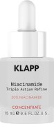 KLAPP Niacinamide Triple Action Refine 20% Concentrate 15 ml