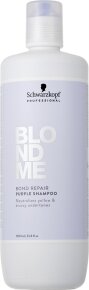 Schwarzkopf Professional BLONDME Care Bond Repair Purple Shampoo 1000 ml