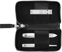 ZWILLING Maniküre Pediküre Set 3tlg. mit Kompakt-Nagelknipser schwarz 1 Stk.