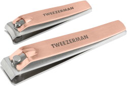 Tweezerman Combo Clipper Nagelknipser Set in Rose Gold 1 Stk.