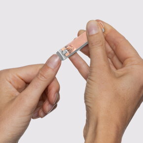 Tweezerman Combo Clipper Nagelknipser Set in Rose Gold 1 Stk.