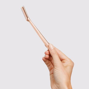 Tweezerman Facial Razor in Rose Gold 1 Stk.