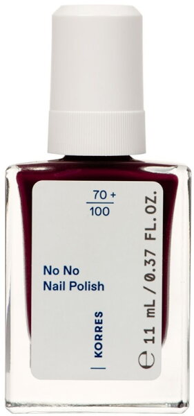 5203069132650 - KORRES No No Nail Polish 11 ml Burgundy Red 59