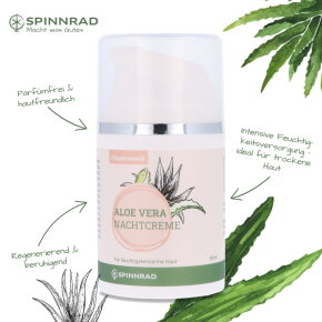 Spinnrad Aloe Vera Nachtcreme 50 ml