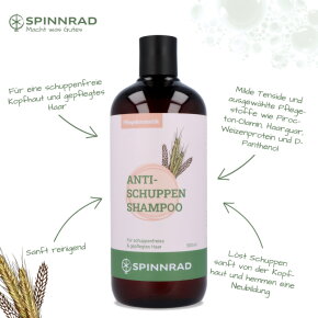 Spinnrad Anti-Schuppen Shampoo 500 ml