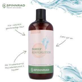 Spinnrad Family Körperlotion 500 ml