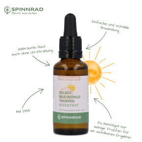 Spinnrad Selbstbräunungstropfen Konzentrat 30 ml