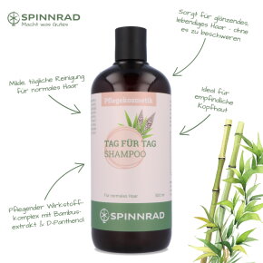 Spinnrad Tag für Tag Shampoo 500 ml