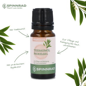 Spinnrad Teebaumöl Pickelgel 10 ml