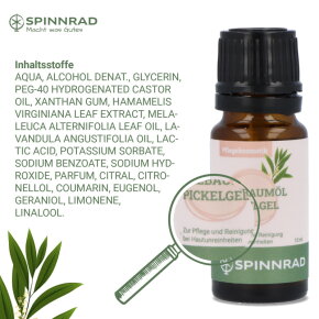 Spinnrad Teebaumöl Pickelgel 10 ml