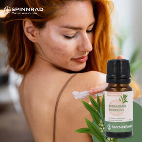 Spinnrad Teebaumöl Pickelgel 10 ml